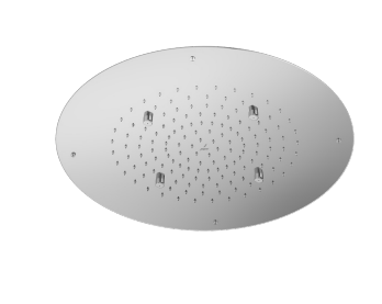 Modern shower hardware